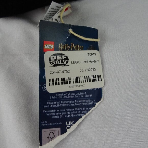 Lego Harry Potter Lord Voldem Plush Doll - Picture 8 of 10